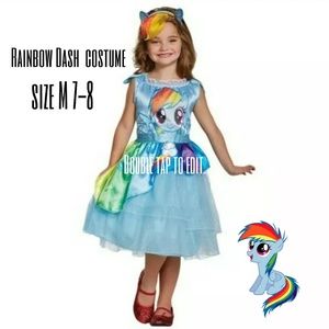 Rainbow Dash Dress Up Costume My Little Pony